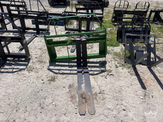 2025 48in. Kivel Forks and Frame Tractor Attachment