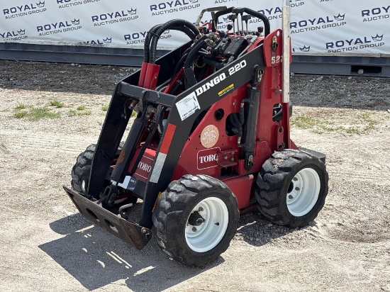2003 Toro Dingo 220 Mini Stand-On Wheel Loader Skid Steer