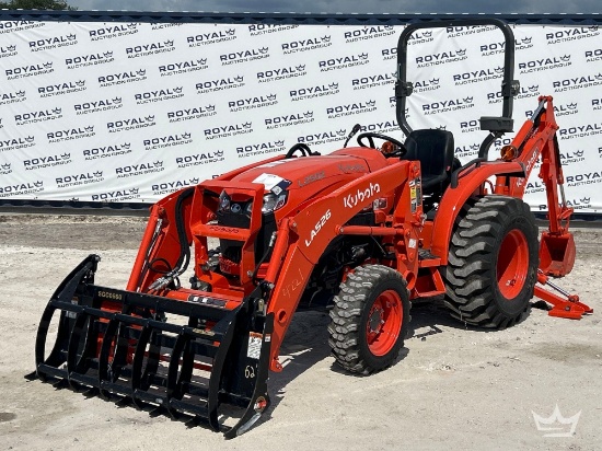 2024 Kubota L2502HST 4WD 24HP Utility Loader Tractor Backhoe