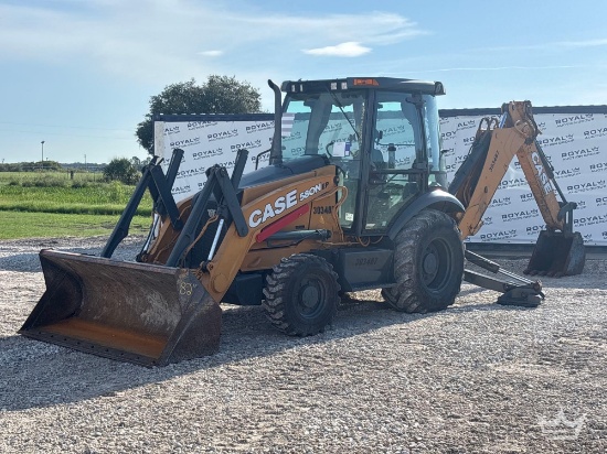 2018 Case 580N EP 4x4 Extendahoe Loader Backhoe