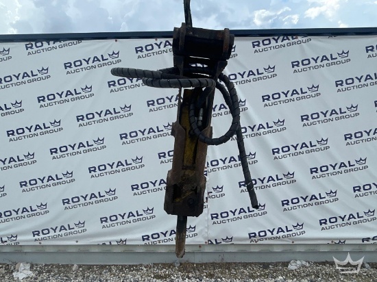 Hydraulic Breaker Excavator Attachment