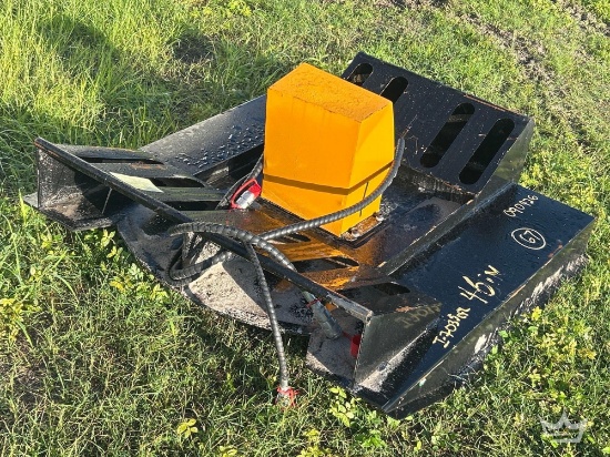 2025 46in Hydraulic Brush Cutter Mini Skid Steer Attachment