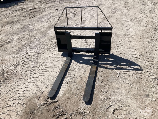 48in Forks and Frame Skid Steer Attachment