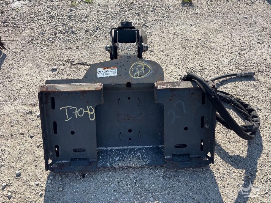 Hydraulic Auger Pump Skid Steer Attachment