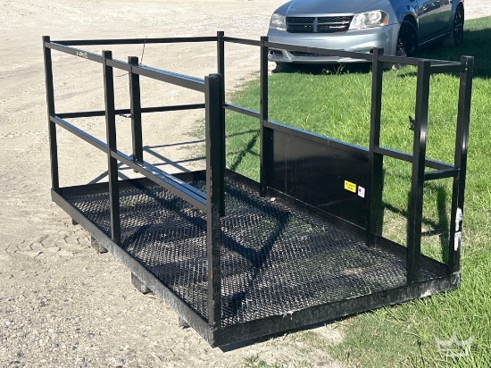 Man Basket Skid Steer Attachment