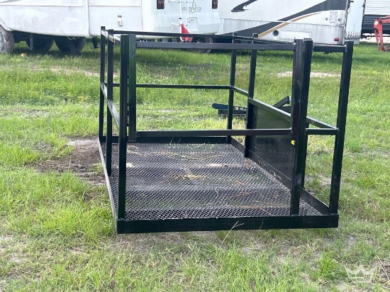 2025 Man Basket Skid Steer Attachment