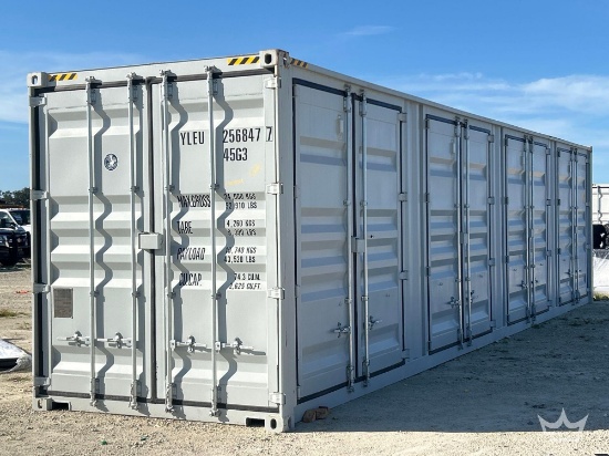 2026 40ft 10-Door High Cube Shipping Container