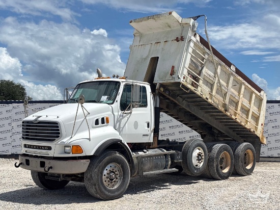 2009 Sterling L9500 Tri-Axle Dump Truck