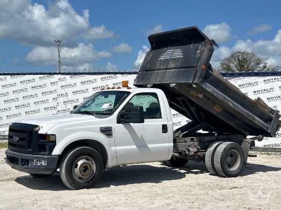 2008 Ford F-350 Mason Dump Truck