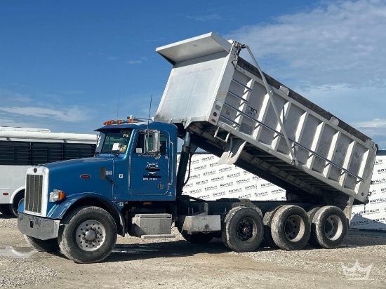 1999 Peterbilt 357 Tri-Axle Dump Truck