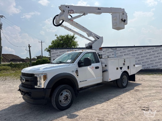 2019 Ford F-550 4x4 Altec AT40G 40ft. Insulated Bucket Truck
