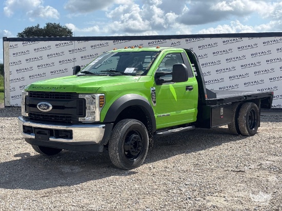 2019 Ford F-550 11ft. Flatbed Truck