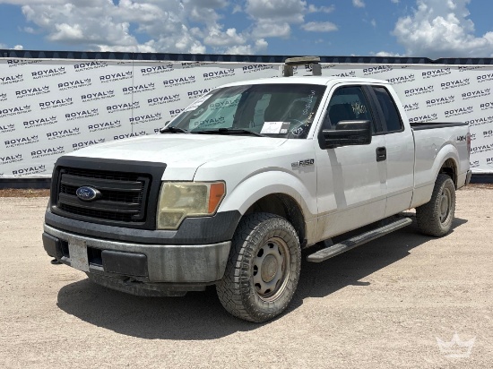 2014 Ford F-150 4x4 Ext. Cab Pickup Truck