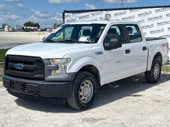 2017 Ford F-150 4x4 Crew Cab Pickup Truck