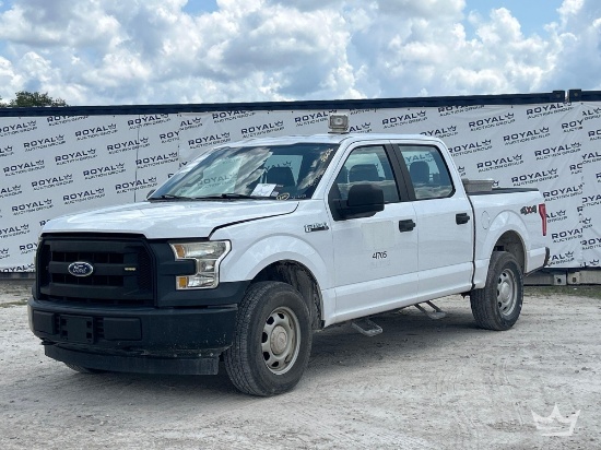 2017 Ford F-150 4x4 Crew Cab Pickup Truck