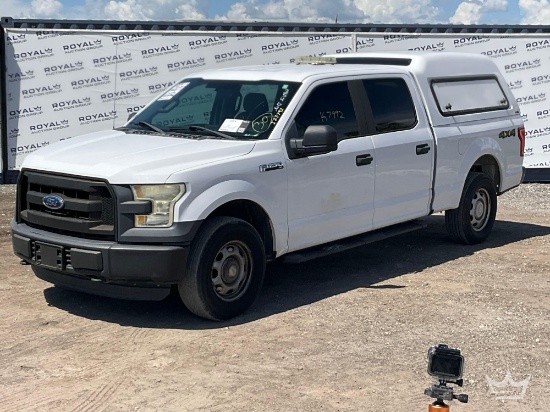 2016 Ford F-150 4x4 Crew Cab Pickup Truck