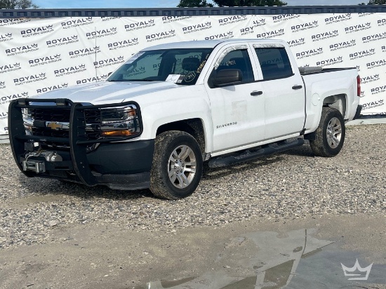 2018 Chevrolet Silverado 1500 4x4 Crew Cab Pickup Truck