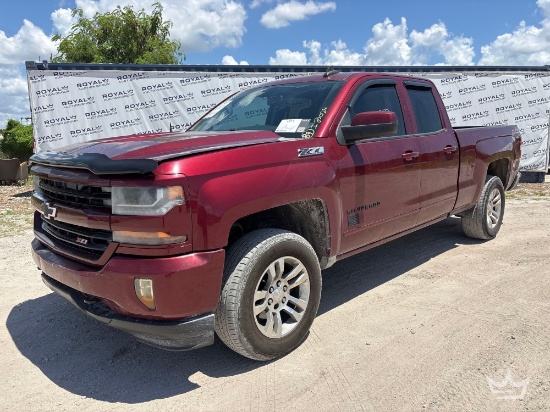 2016 Chevrolet Silverado Z71 1500 4x4 Crew Cab Pickup Truck,