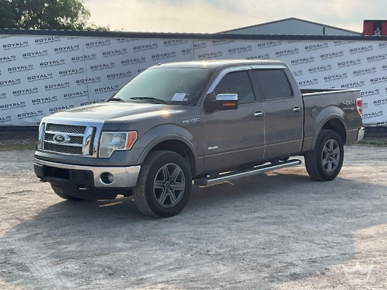 2012 Ford F-150 4x4 Crew Cab Pickup Truck