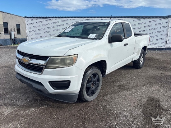 2016 Chevrolet Colorado Ext. Cab Pickup Truck