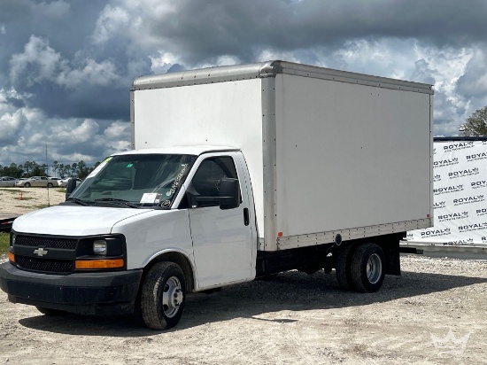 2017 Chevrolet Express 3500 14ft. Box Truck