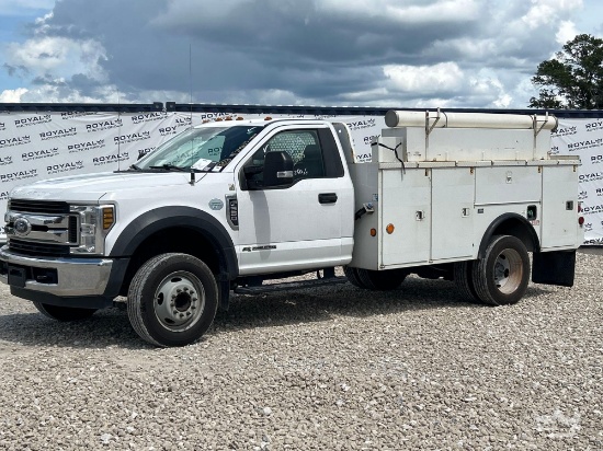 2019 Ford F-550 Adkins Utility Service Truck