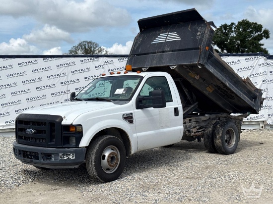 2008 Ford F-350 Mason Dump Truck