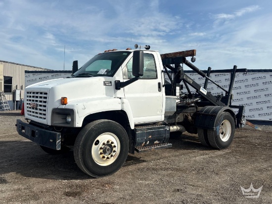 2009 GMC C7500 Dumpster Truck