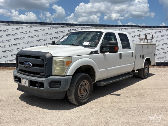 2015 Ford F-250 4x4 Crew Cab Reading Service Truck