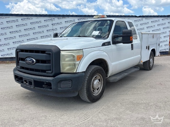 2012 Ford F-250 Ext. Cab Service Truck