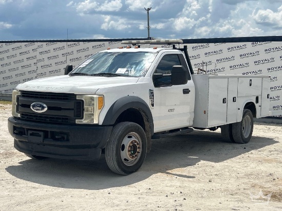 2017 Ford F-550 4x4 Knapheide Service Truck