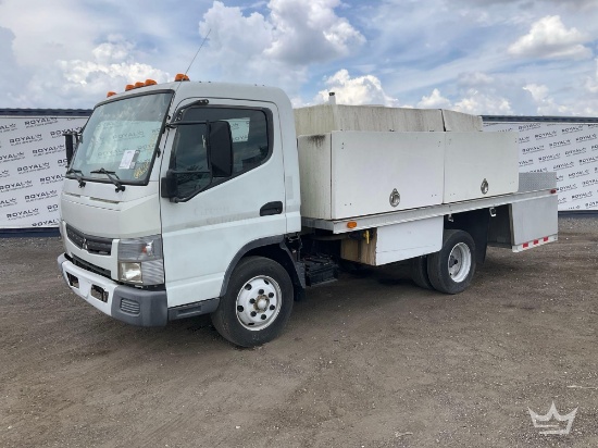 2013 Mitsubishi Fuso FEC72S Landscape Sprayer Truck