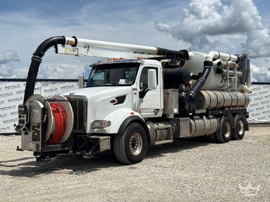 2020 Peterbilt 567 Vactor 2100i Combination Sewer Jetter Vacuum Truck