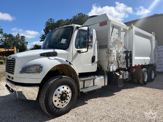 2017 Freightliner M2 106 Heil Side Loader Garbage Truck