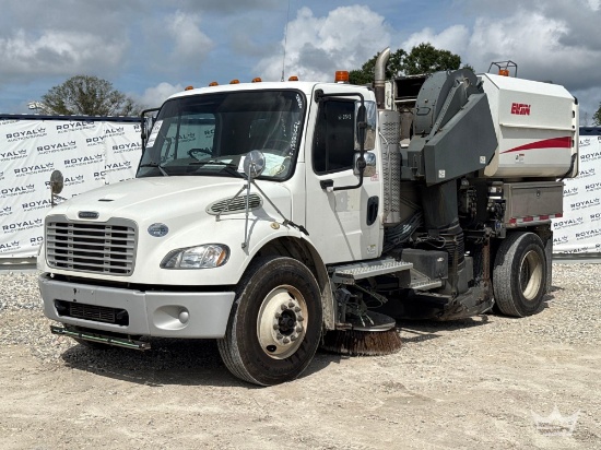 2019 Freightliner M2 106 Elgin RegenX Mid Dump Street Sweeper Truck