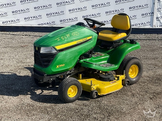 John Deere X350 48ft Riding Lawn Mower