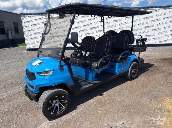 2024 Vivid EV 6 Passenger Electric Cart