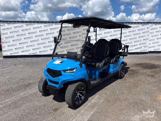 2024 Vivid EV 6 Passenger Electric Cart