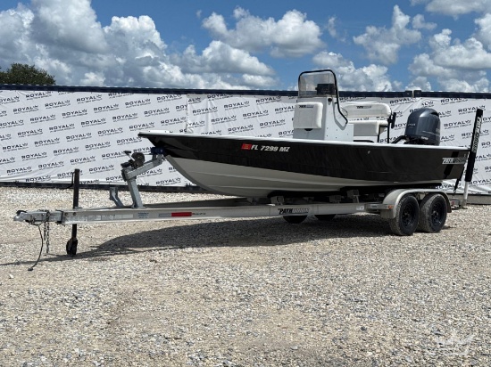 2005 Pathfinder 2000V Boat w 2005 Pathfinder T/A Boat Trailer