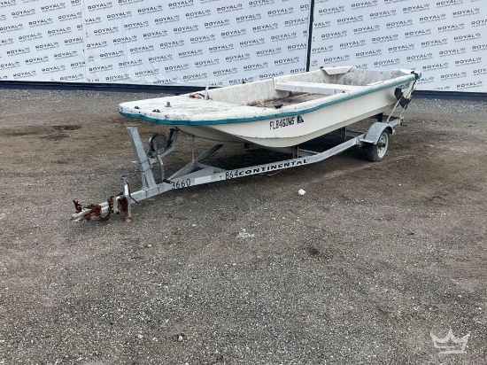 2008 Sundance Boat w Continental S/A Boat Trailer