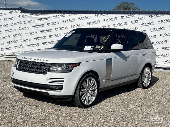 2016 Land Rover Range Rover AWD SUV
