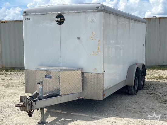 2017 Universal Trailer Cargo 16ft T/A Enclosed Cargo Trailer