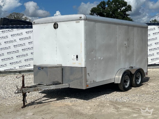 2014 Wells Cargo 14ft. Enclosed Cargo T/A Trailer
