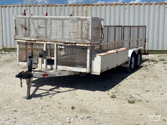 2017 Texas Trailer 20ft T/A Utility Trailer