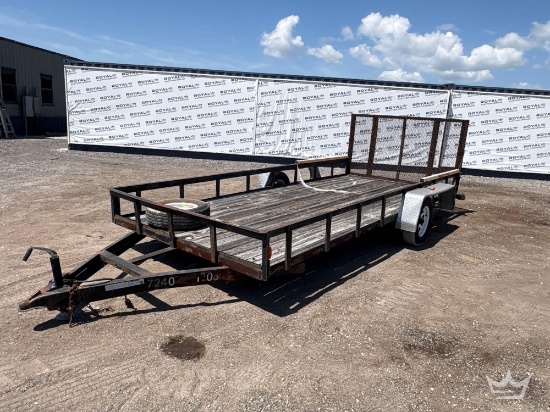 2014 Southwest Trailer T/A Utility Trailer
