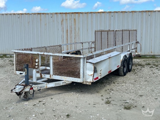 2011Texas Trailer 20ft T/A Utility Trailer