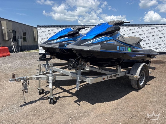 2018 Yamaha VX Deluxe WaveRunner, 2018 Yamaha VX Deluxe WaveRunner w 2001 Boat Master S/A Trailer