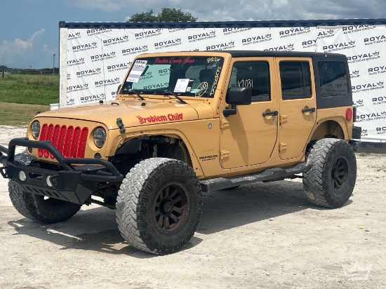 2013 Jeep Wrangler 4x4 SUV