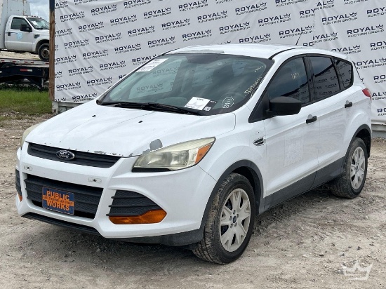 2016 Ford Escape SUV.