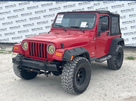 2004 Wrangler 4X4 SUV